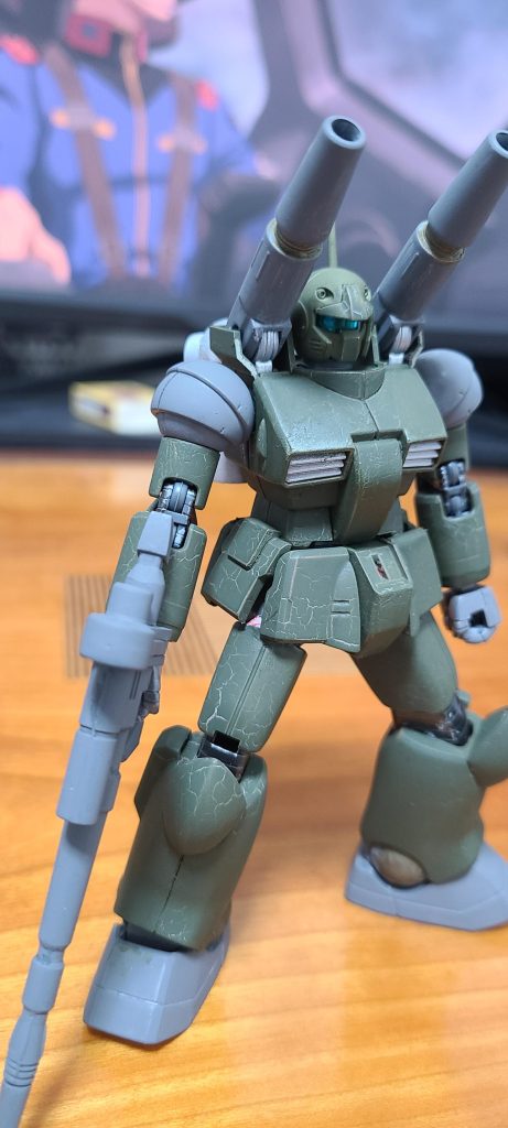 割れはほぼ迷彩で消えてしまったので次は生かした塗装を頑張ります！ 