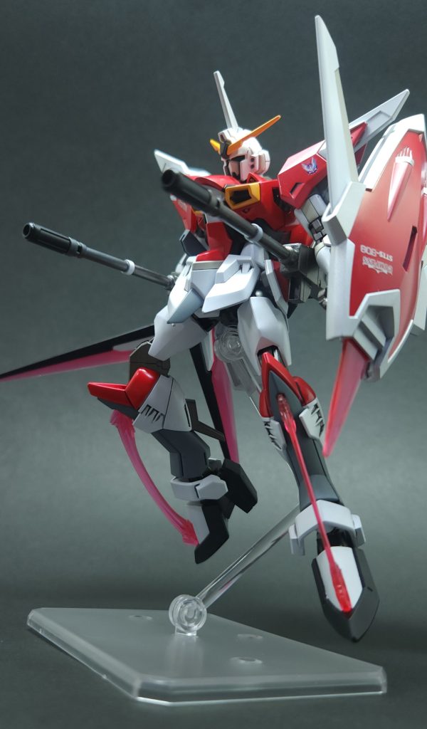 バックパック武器はビルドストライクぽくしてみました