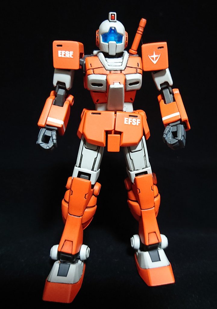 カプセルアクション ジム改造 オレンジ色の憎い奴–2枚目/制作者:ROUGANTSUREE