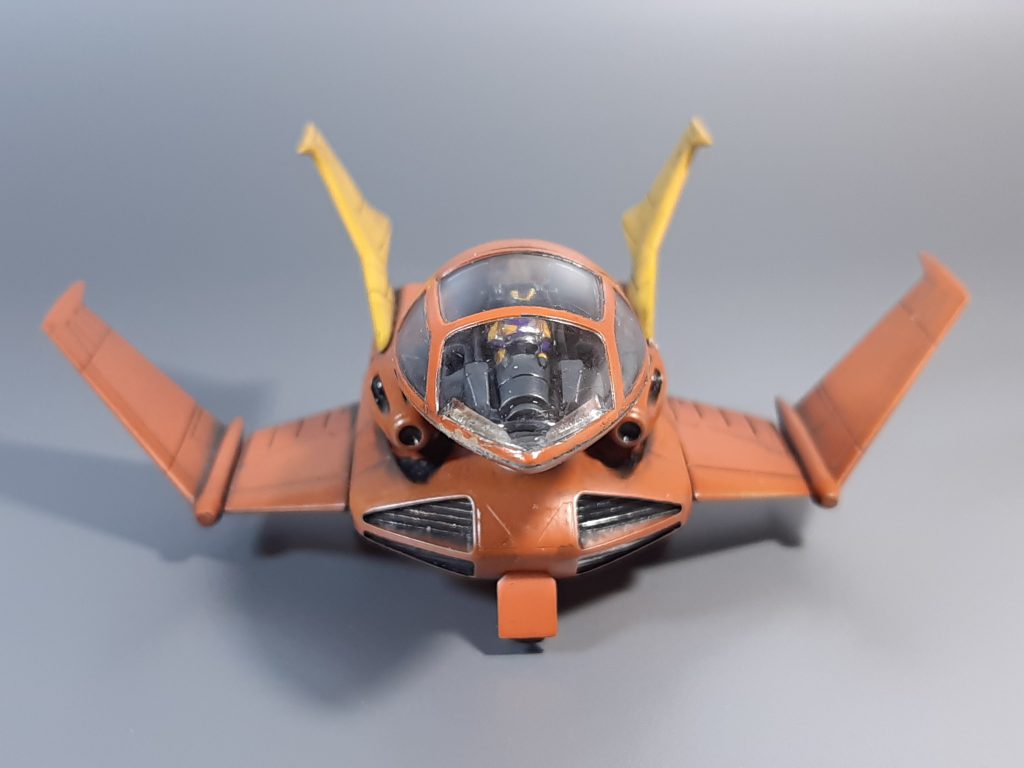 キャノピーの塗り分けも我ながらうまくいきました！