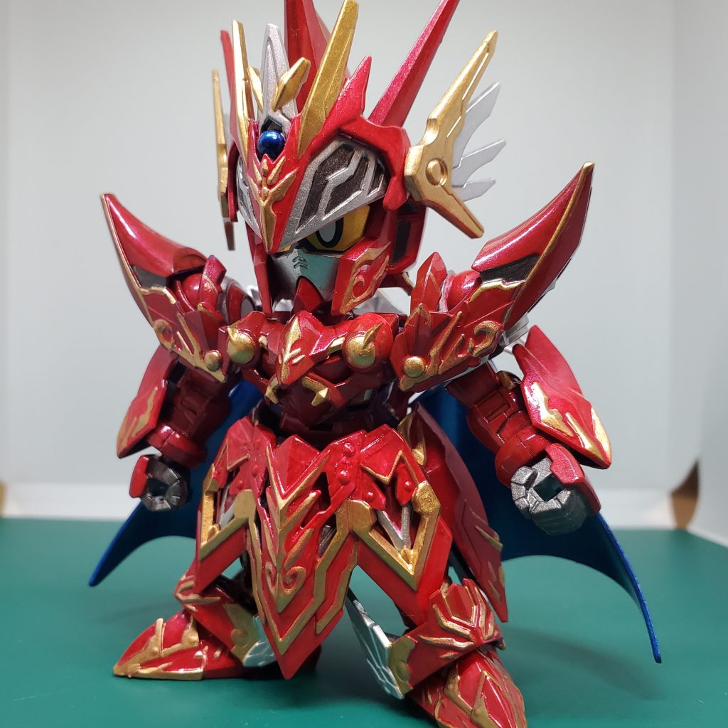 筆塗り SDW HEROES ナイトストライクガンダム 別アレンジカラー