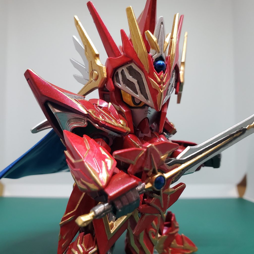 筆塗り SDW HEROES ナイトストライクガンダム 別アレンジカラー–2枚目/制作者：比宇加(ヒウカ)