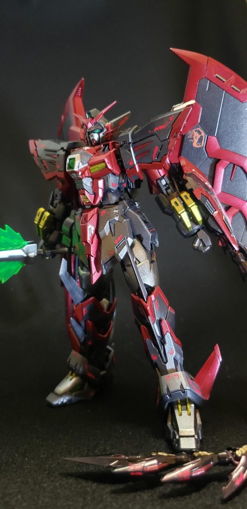 色替えでメタリック＆ギャンディで全塗装しました悪っぽさ増し増しを目指しました