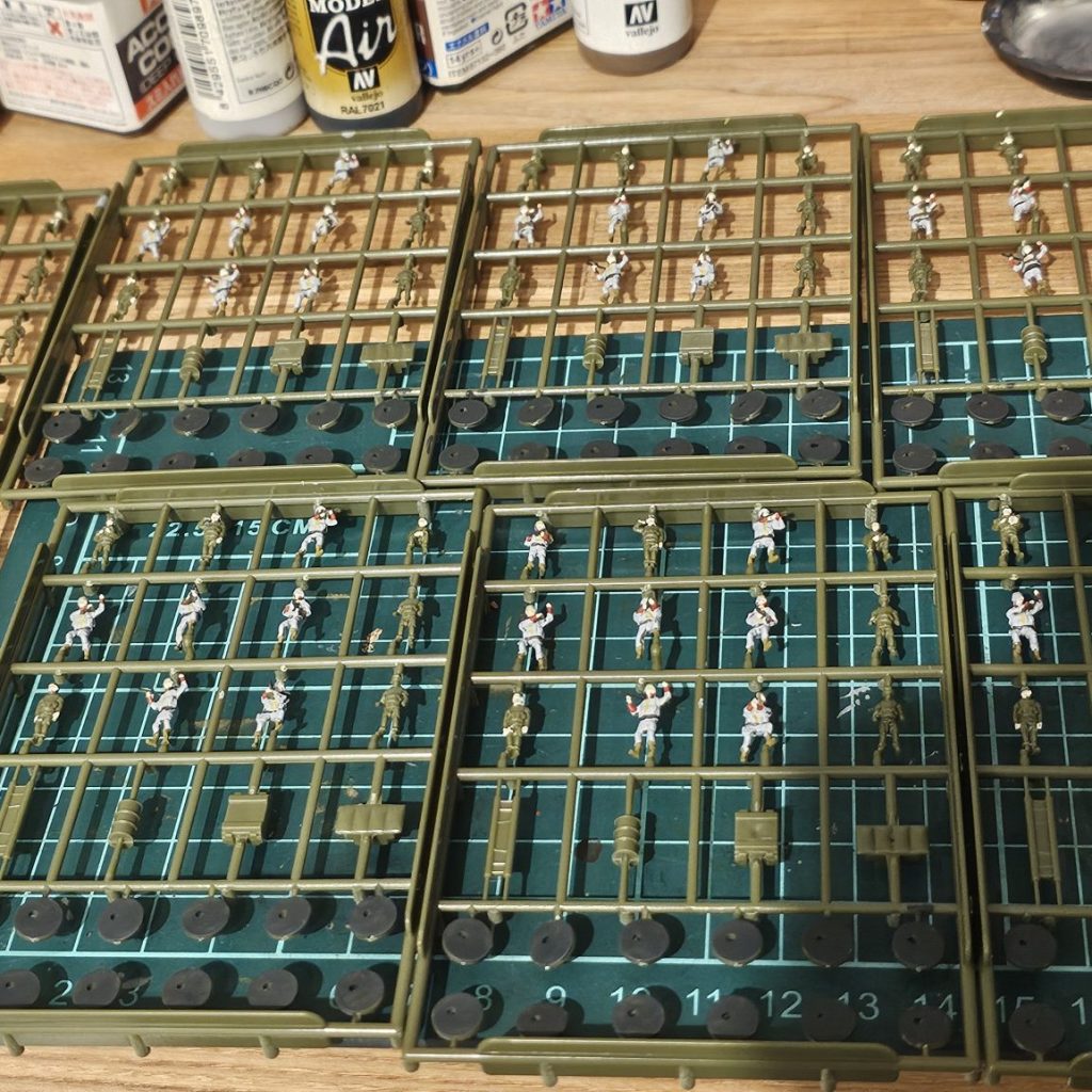 1/144 連邦地上兵10体 塗装完成品 1/144 連邦軍歩兵｜Kaiさんのガンプラ作品｜GUNSTA（ガンスタ）