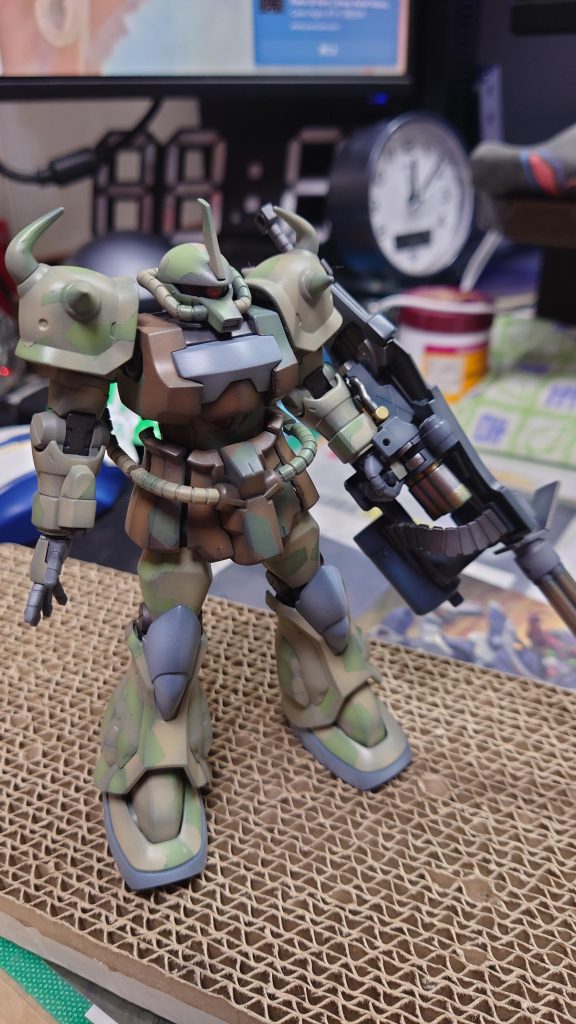 組み上がりファーストショット。