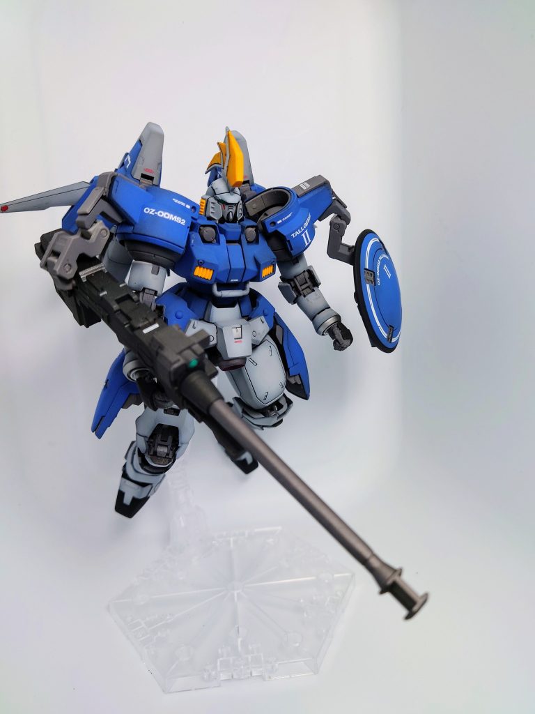 MG トールギスⅡ エアブラシ 全塗装(黒立ち上げ)–5枚目/制作者:MOCHI丸