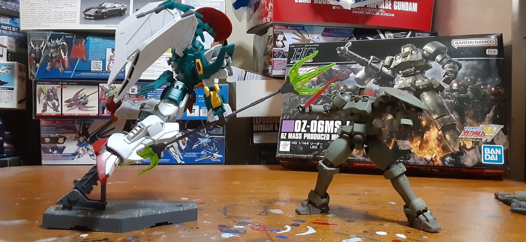 ヒイロ「何のつもりだ五飛‼️」五飛「貴様らは正しいのか？」ヒイロ「なに⁉️」五飛「貴様らは正しいのかと聞いている‼️」