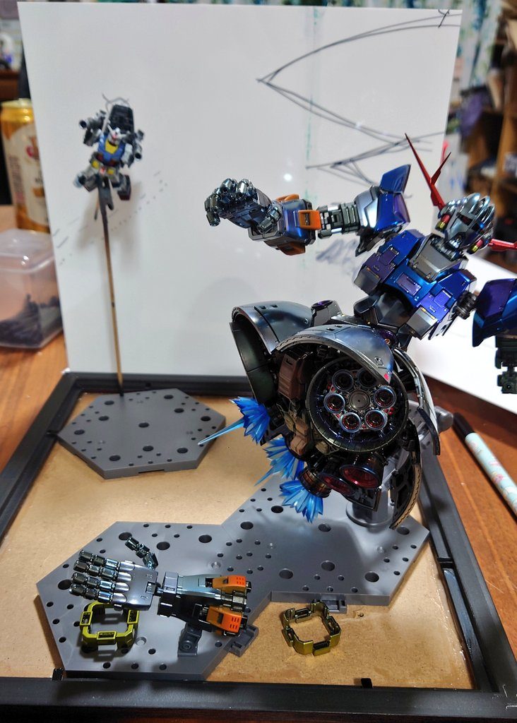 構図決める時は下書きをしないとまじで無理な人です