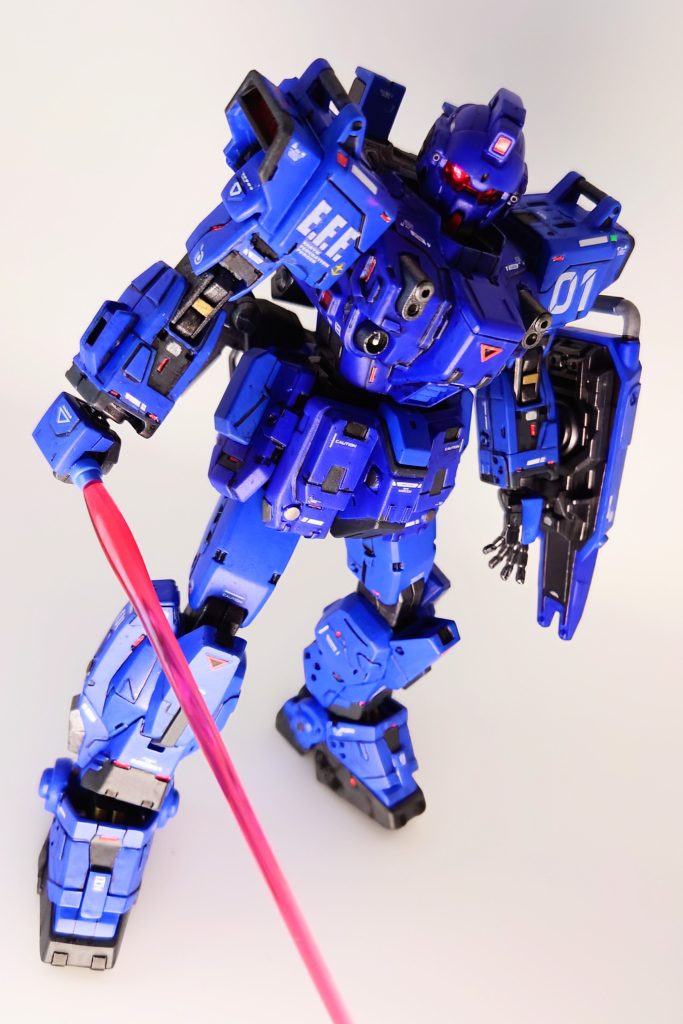 そして、今回はEXAMシステム発動バージョンのBD1号機の制作になりました。ノーマル状態のBD1号機も好きなのですが、今回は泣く泣くEXAMバージョンを制作。今となれば、2つ購入しとけばよかったと悔んでます。(TдT)