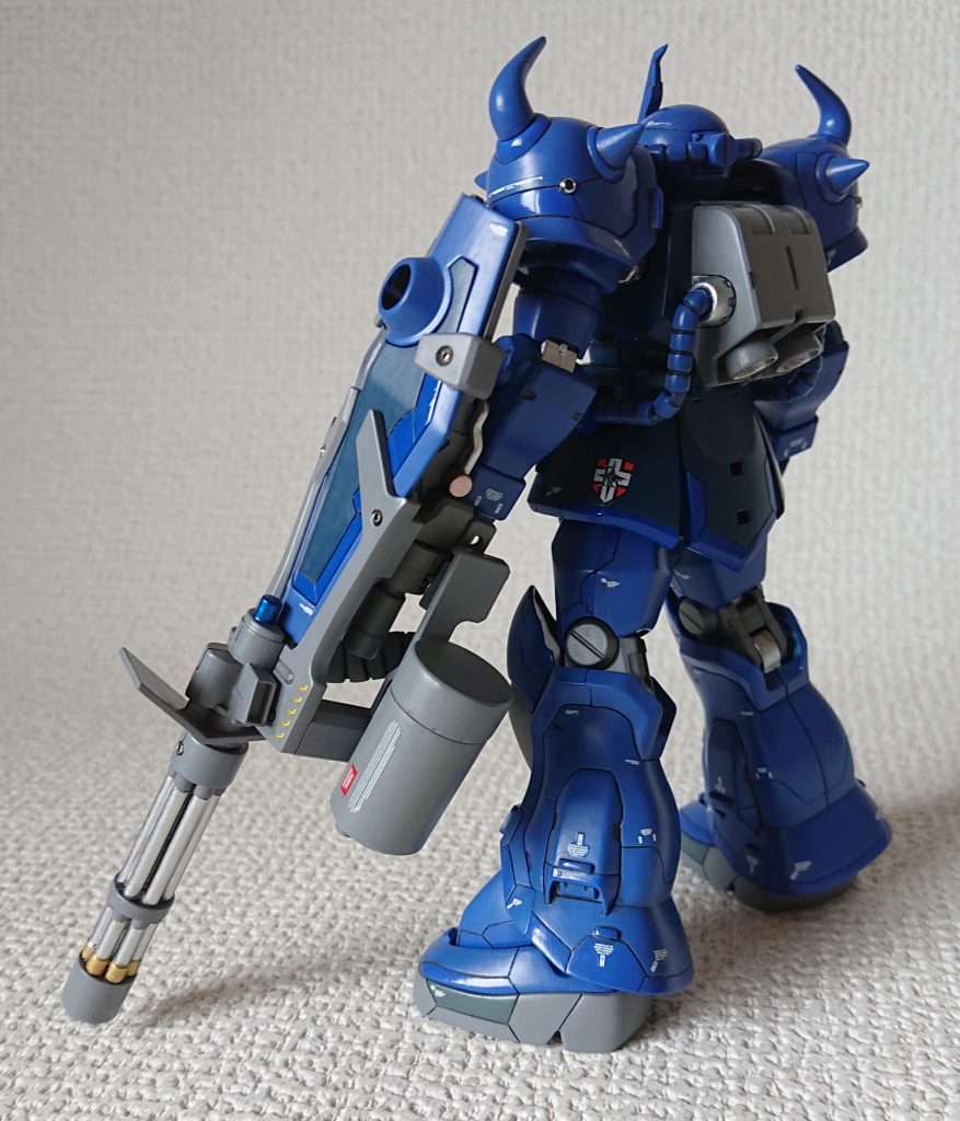 ガトリングシールド越しの後ろ姿もまた良き😣