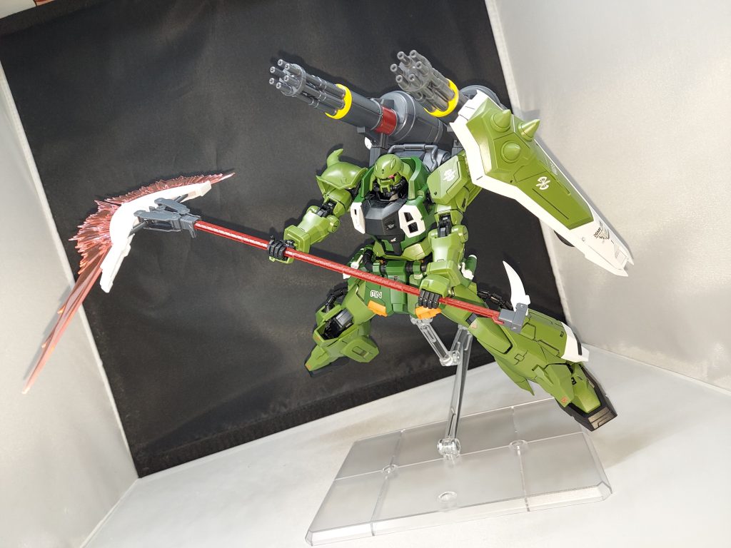 MGでは鎌モードにもなります✨詳しくはスラッシュザクファントムをみてみてね(  ̄▽ ̄)