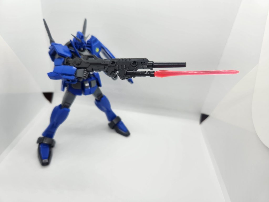 銃口の下には銃剣機能も付いてます