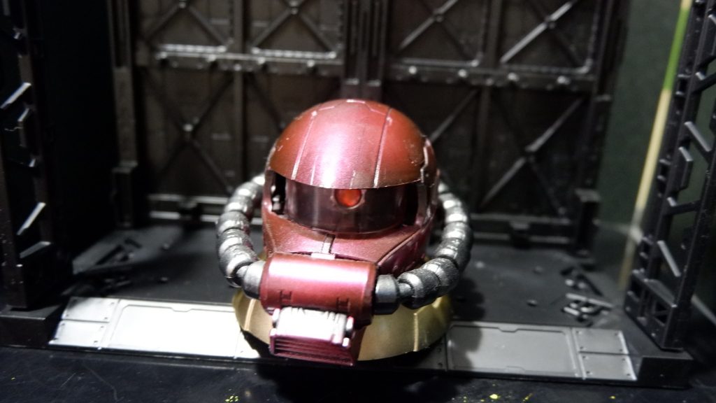 スジ彫りを少しだけ足してみたけど、違和感無いのか目立たないのか。ありがとうございました。