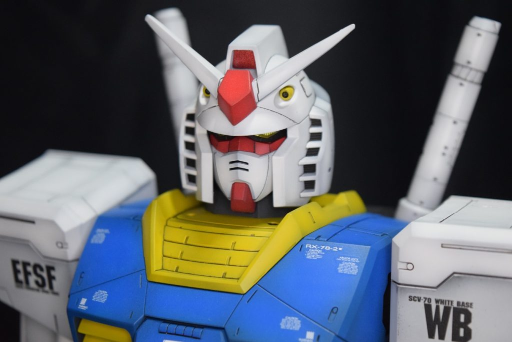 【メガサイズモデル RX-78-2 ガンダム再生】–2枚目/制作者:@SIRIUSdanna