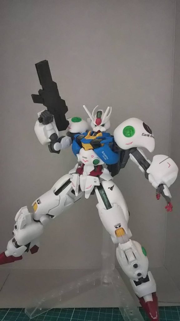 ディランザのライフルで1枚。初陣のイメージ?