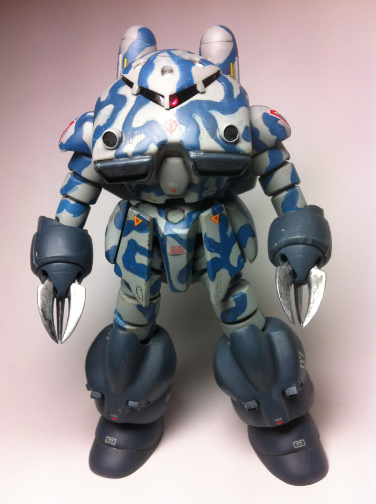 近藤和久氏の著作『ＧＯ ＡＨＥＡＤ』掲載の設定画（風の画稿）や、『新ＭＳ戦記』を参考に７ヵ月ほどかけて製作しました。