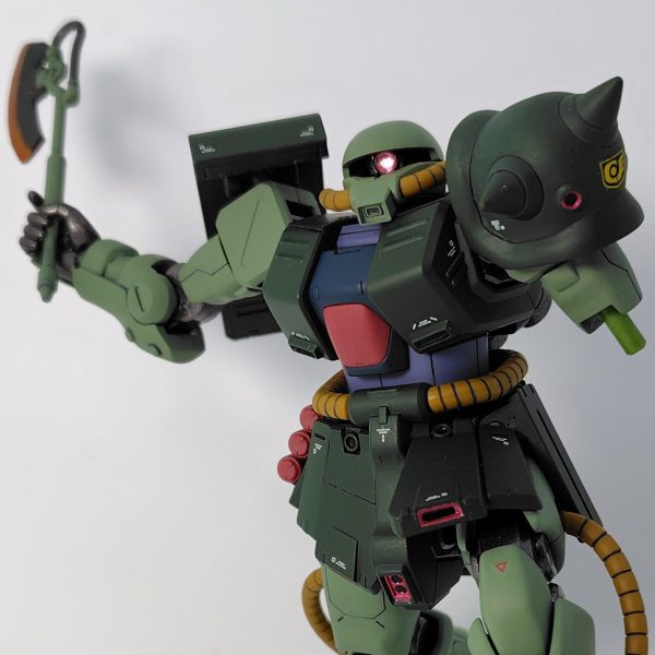 HGUC】ザク改（FZ) 首都防衛大隊仕様｜ぱんきちさんのガンプラ作品｜GUNSTA（ガンスタ）