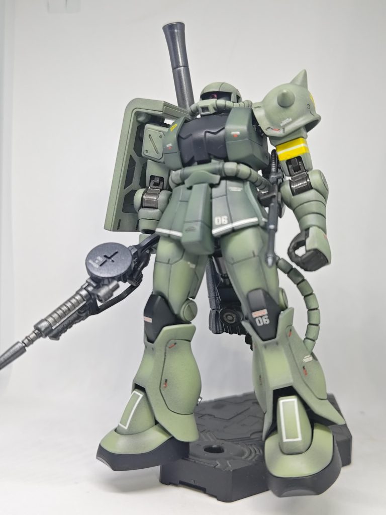 HGUC リヴァイブ版量産型ザクⅡ–2枚目/制作者：aki