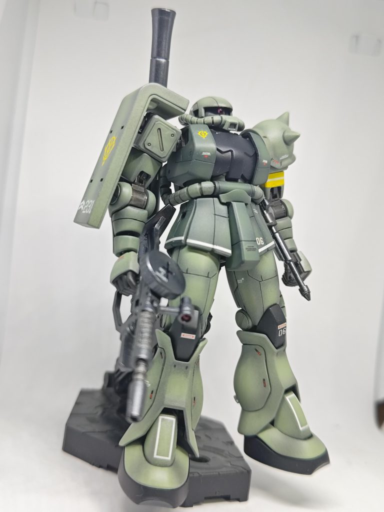 HGUC リヴァイブ版量産型ザクⅡ–4枚目/制作者：aki