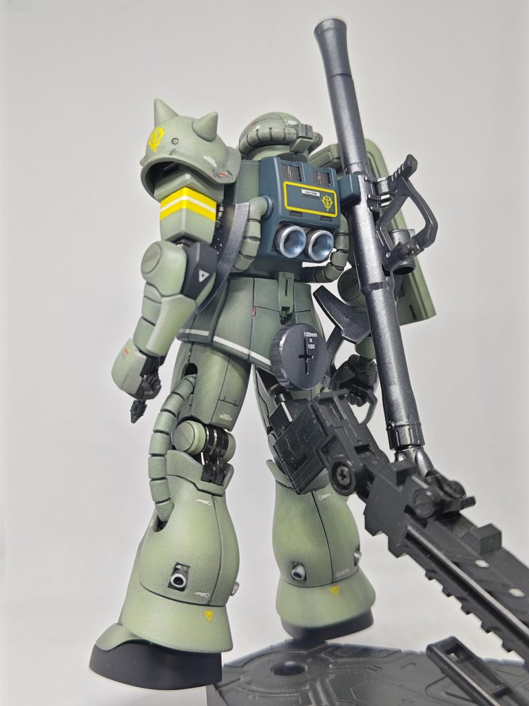 HGUC リヴァイブ版量産型ザクⅡ–5枚目/制作者：aki