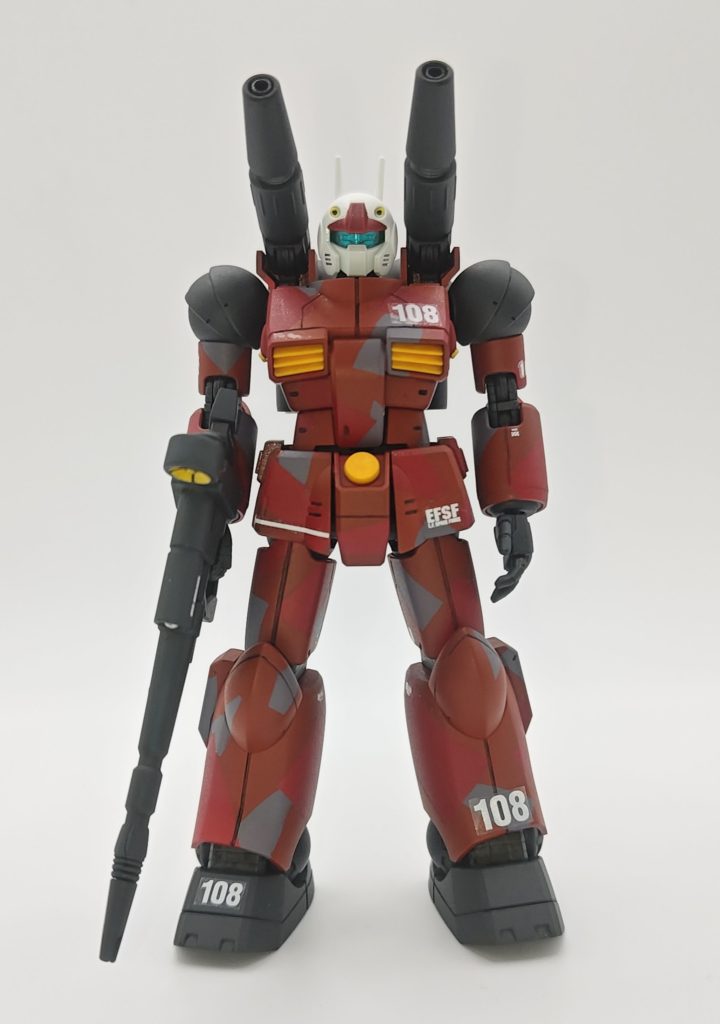 スプリッター塗装のカラーコーデは3色にしてみました。