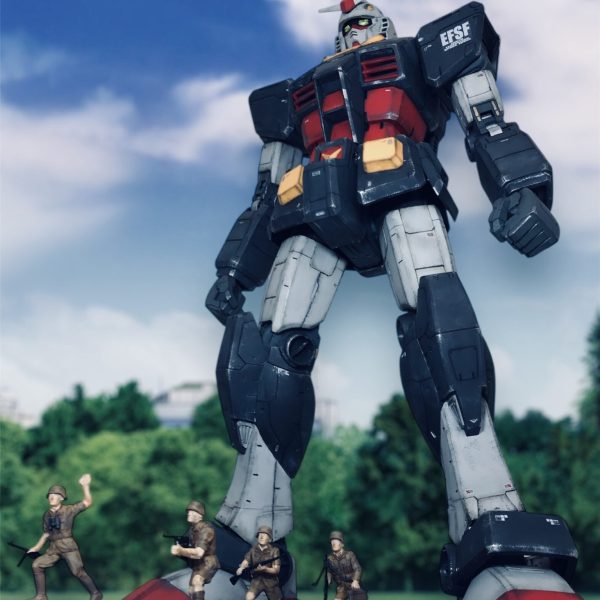 1/48 メガサイズモデル RX-78 ガンダム リアルタイプカラー お手軽ジオラマ