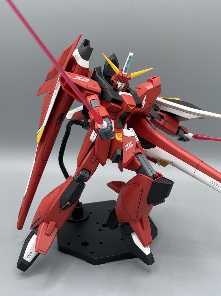 MA-M941 ヴァジュラ ビームサーベル 普通にビームサーベルです。前世代のサーベルよりも、よく斬れるようになっているそうです。