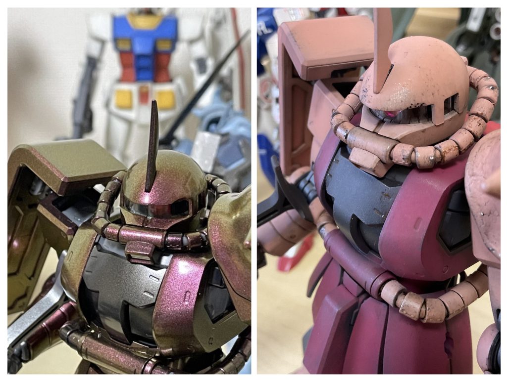 以前の投稿したのと比較…