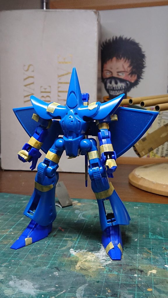 足首にPCとBJを仕込み、股関節部も同様に。