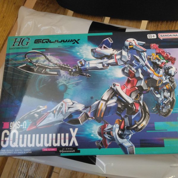 見せてもらおうか、GQuuuuuuXの造形とやらを