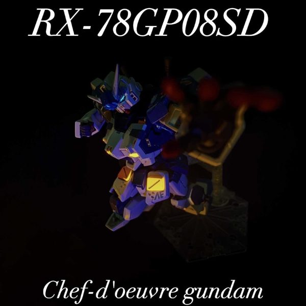 RX-78GP08SD  Chef-d’oeuvre GUNDAM  オリジナル機体
