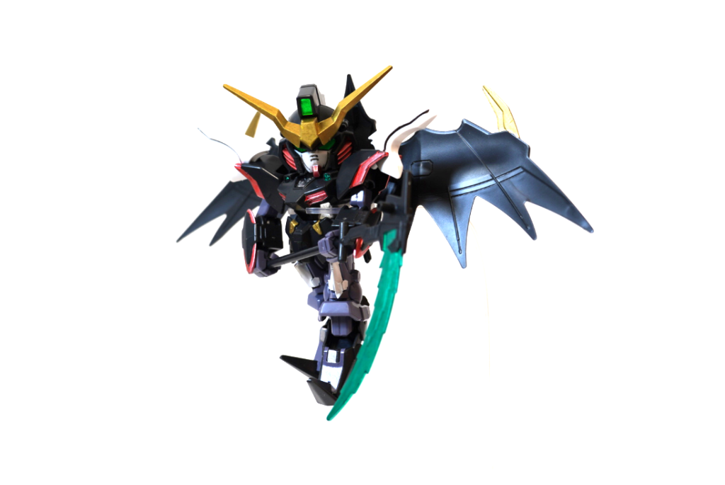 SDでビームシザーズを両手持ちできることにはビックリでした。このキット一番の売りかなと思います。