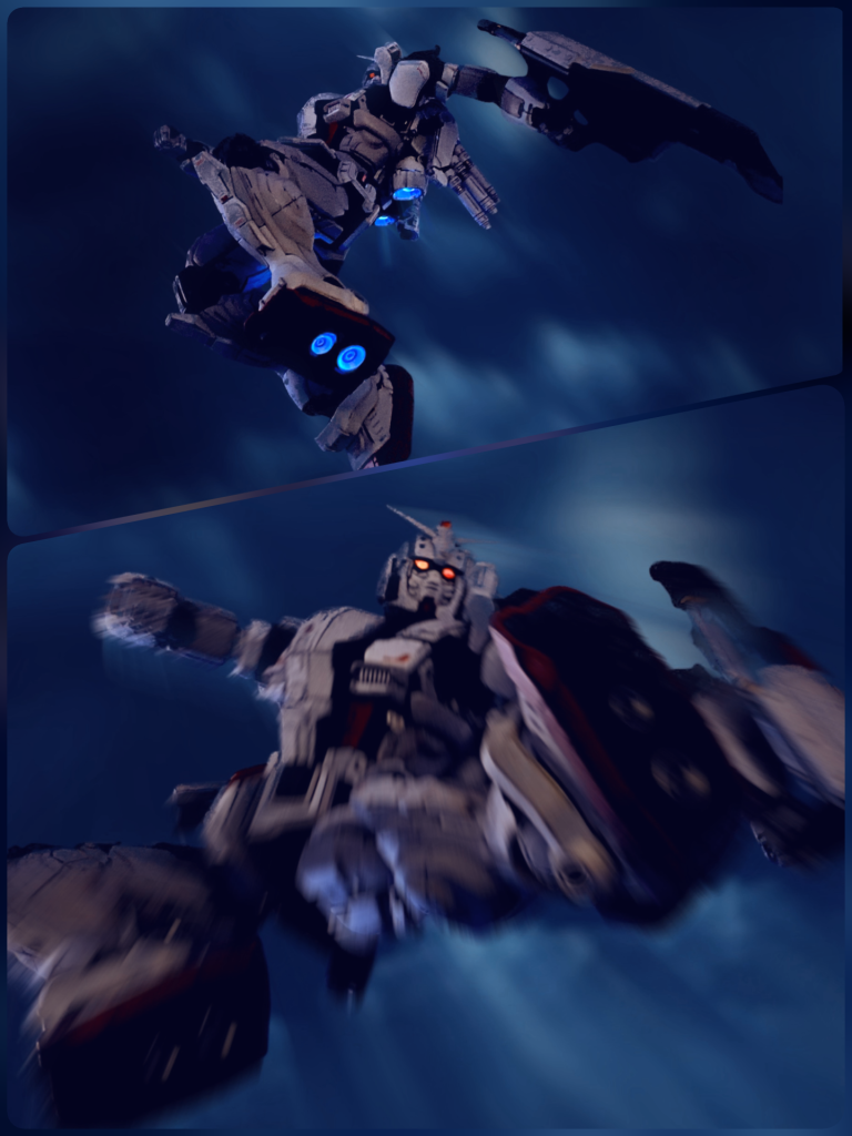 「なに！？」意にも介さず跳躍し、飛び蹴りで狙撃手を吹き飛ばす。