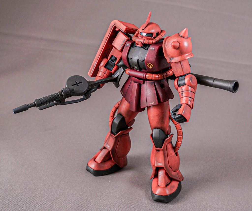 MS-06S シャア専用ザクⅡ（リバイブ版）–2枚目/制作者：しるばにあ