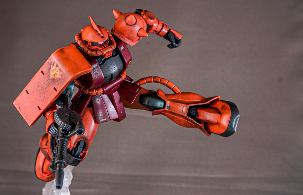 MS-06S シャア専用ザクⅡ（リバイブ版）–5枚目/制作者：しるばにあ