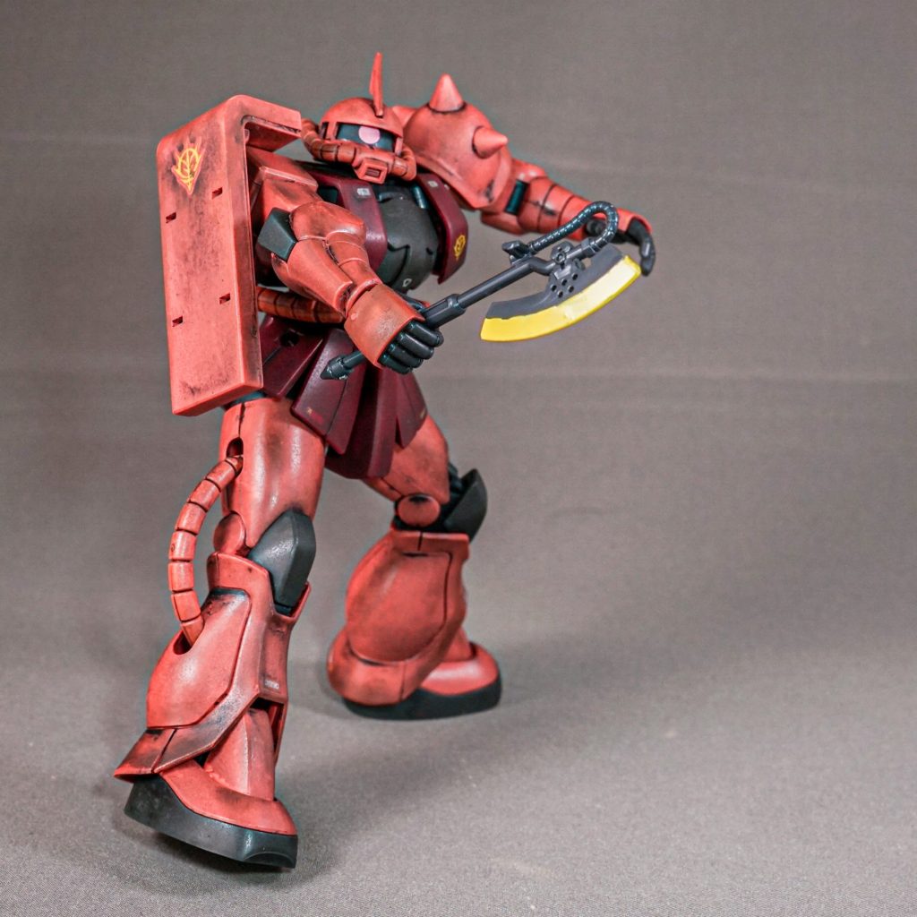 MS-06S シャア専用ザクⅡ（リバイブ版）–8枚目/制作者：しるばにあ