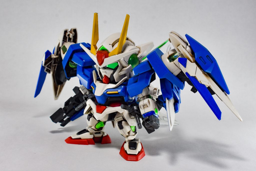 で、本日こうなったと。GNソードⅢも無事完成。だけど...