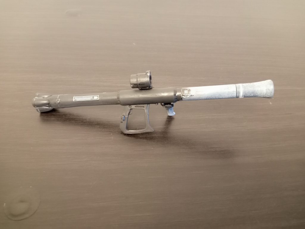 汚し前に艶消し吹いたら盛大に白化(zaku-kao10)からのリカバリー、今となっては良き思い出⁉️ 最後までご覧いただきありがとうございます🙇