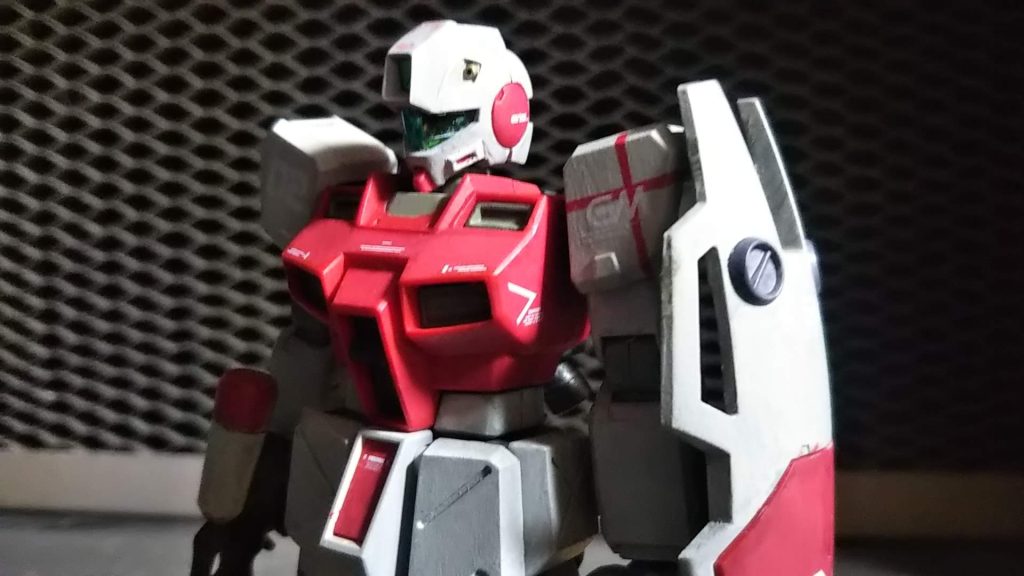 水転写デカールを貼って汚す前の状態