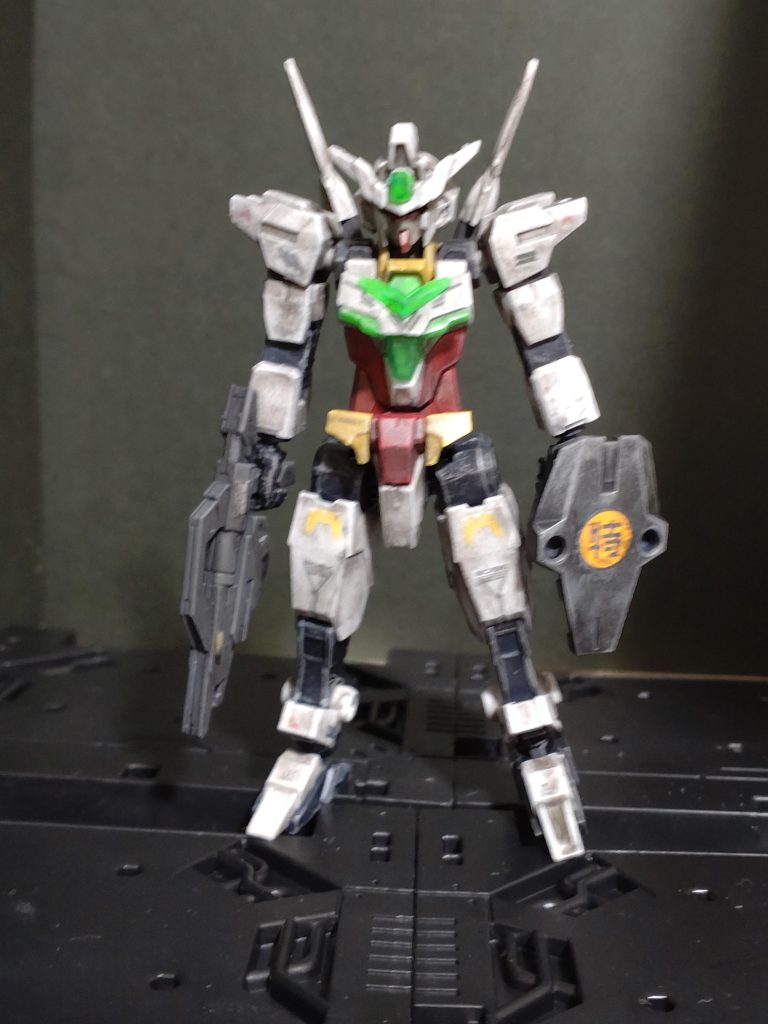 コアガンダムドライブラシ結構したんだが白だとあんまり効果なかったかももう少し派手にいってよかったかな