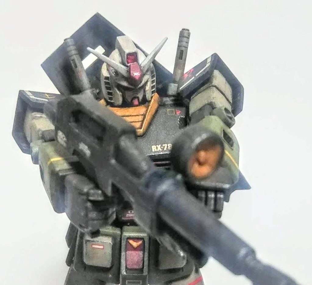 干渉する箇所がないので肩の入った構えができます(^^ゞ