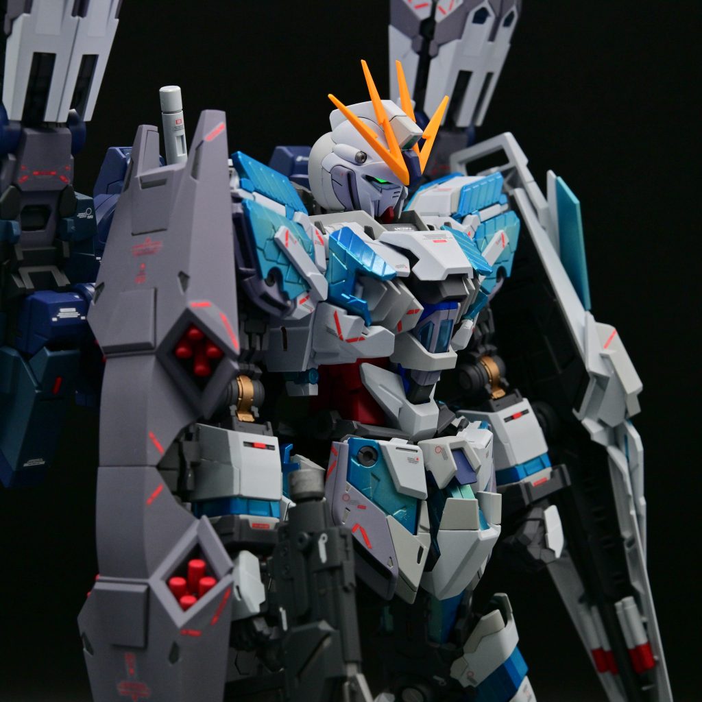 全部乗せしたかったのでシールドも左右に持たせていますｗ