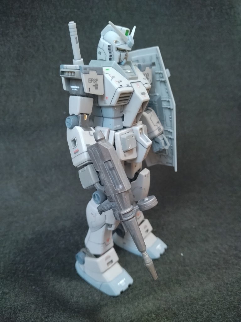 最近のお決まりで肩にダクト埋め込み👍首をイジって頭部のアゴ引きを多めにしてみました✨