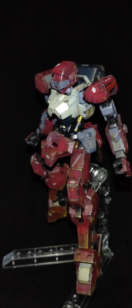 脚もとは激しく汚して、、メリハリのあるウェザリング　チッピングを意識しましたが、、、またも、やり過ぎか、、楽しいんだよなぁ、、