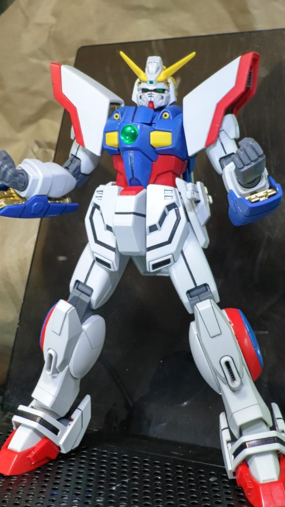 まずはノーマルモード20年前のキットながら、劇中再現性はとても高く無改造でも充分満足のスタイルだと思います✨