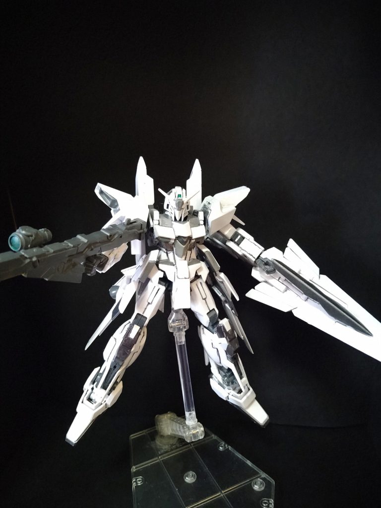 主兵装はロングメガバスターですね。