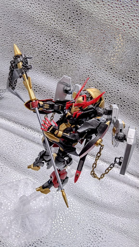 使用した機体は、グレモリー、グレイスリッターカルタ機です。後はネプテイトウェポンズ、カスタマイズマテリアルチェーンパーツを使いました。