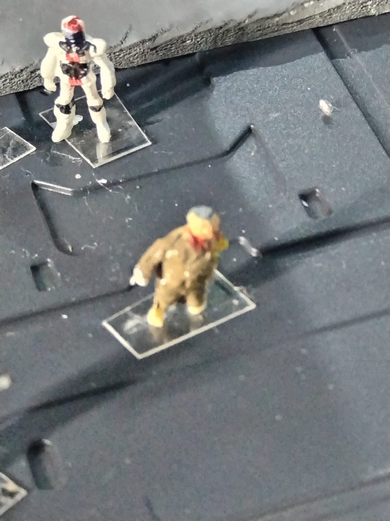 頑張って塗ったゴップ将軍。