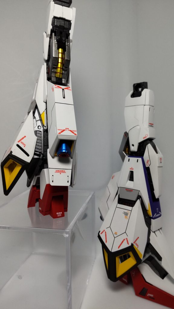 MGは内部フレームのディテールがしっかりしているので、見せる加工をするのが好きです。