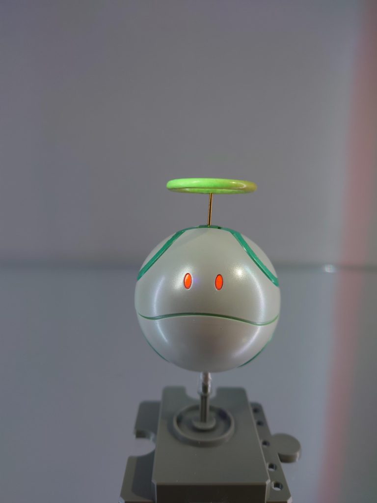 初期形態。天使の輪、シンプルハィロゥです。ブラックライトで光る!